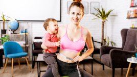 Фитнес грешки, които някои майки правят след раждането 