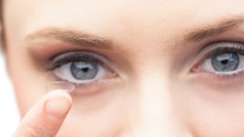 Бактериални инфекции на очите при носене на контактни лещи