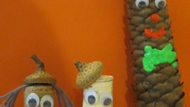 Забава в есенните вечери с децата у дома