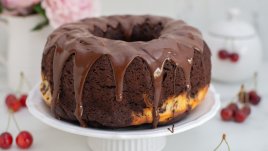 Шоколадова заливка за кекс