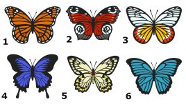 Изберете пеперуда и вижте какво ви очаква