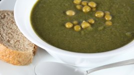 Лесна лятна крем супа
