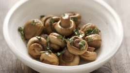 Гъби соте с чесън