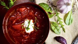 Украинска супа с цвекло