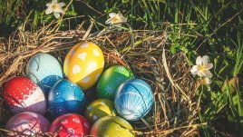 Няколко техники за пъстри яйца
