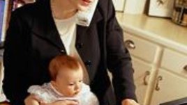 Майка и работеща жена