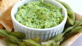 Гуакамоле с едамаме вместо авокадо