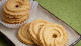 Маслени бисквити "Мимоза" с шампанско 