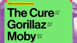 Пловдив събира три легенди накуп: The Cure, Gorillaz и Moby 