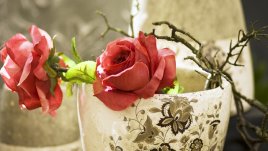 Декорирайте дома с помощта на техника със салфетки