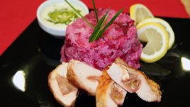 Пиле с босилек