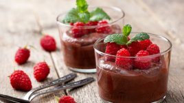 Крем с авокадо и шоколад