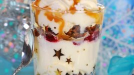 10-минутен десерт с пудинг и бисквити