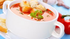 Италианска доматена крем супа
