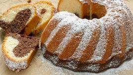 Кекс с кафе и маскарпоне