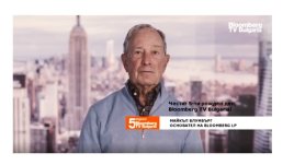 Майкъл Блумбърг отправи специално видео обръщение към Bloomberg TV Bulgaria