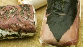 Руло с колбас и крема сирене