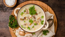 Гъбена супа по унгарска рецепта 