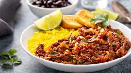 Кубинска ропа виеха с телешко 