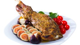 Агнешка плешка с коричка от синьо сирене 