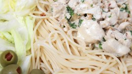 Шарени спагети