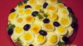 Ефектна салата с печени чушки