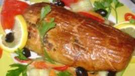 Свинско бонфиле в тесто