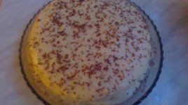 Бърза торта с домашен крем