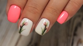 Маникюри в нежни розови нюанси