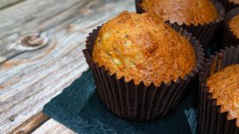 Бананови мъфини с масло