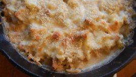 Карфиол с шунка и кашкавал