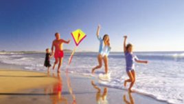 Със семейство на почивка