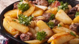 Картофи соте с бекон