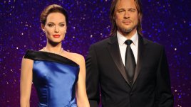 Анджелина Джоли и Брад Пит с нови восъчни фигури