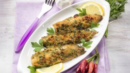 Запечена риба с хрупкава коричка