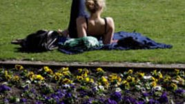 Пролетното слънце действа релаксиращо