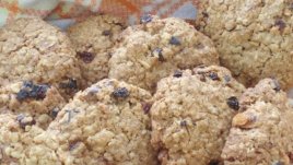 Американски овесени бисквити със сушени плодове