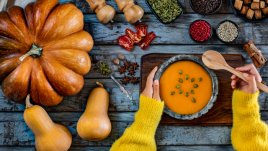 Ползи от тиквата за кожата и косата