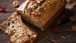 Кекс с ядки и какао