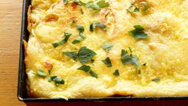 Лятна рецепта с малко калории: Яйца Бенедикт в касерола