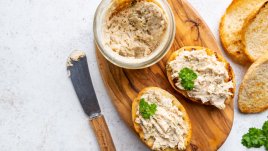 Разядка с пушена сьомга