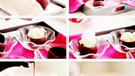 Шоколадови ордьоври със сметана