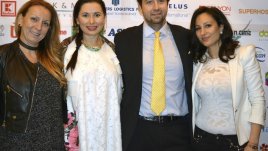 Наталия Кобилкина и Маша Илиева на парти на Holiday Heroes