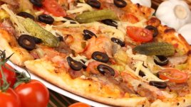 Пица с риба тон с готов блат