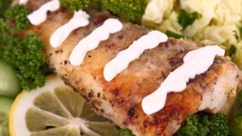 Риба тон с горчица