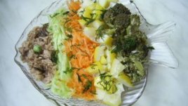 Салата с риба тон и броколи