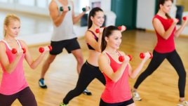 Лесни упражнения с гирички