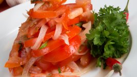 Салата с аншоа по неаполитански