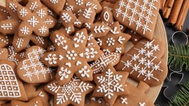 Коледни джинджифилови бисквити 