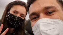 Инструкторът Сами Хосни пътува към София в компанията на Нина Добрев